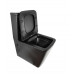 Унитаз-компакт безободковый HOLLER BOX MB (640*340*830мм, сиденье дюропласт с микролифтом, арматура 2-х режимная) (2 места) черный матовый Унитаз-компакт безободковый HOLLER BOX MB (640*340*830мм, сиденье дюропласт с микролифтом, арматура 2-х режимная) (2 места) черный матовый