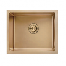 Кухонная мойка премиум-класса AFLORN AF95043W цвет золотой сатин 50×43 толщ 3mm