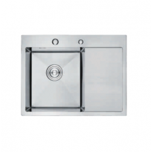Кухонная мойка премиум-класса AFLORN AF95848-L цвет нержавеющая сталь 58×48 толщ 3mm（левая）