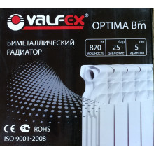 Радиатор VALFEX Optima BM 350